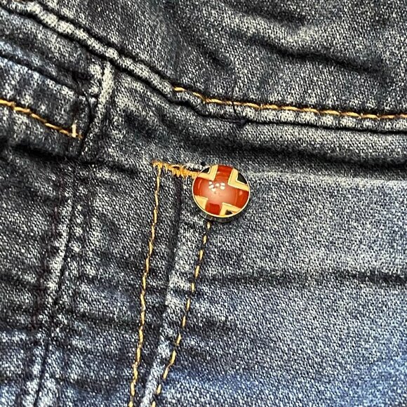 Hudson Skinny Jeans Approx 27" Dark wash 5 pkt - Picture 5 of 5